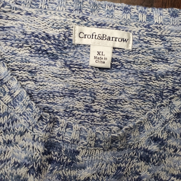 Croft & Barrow Scoopneck Sweater sz XL - Picture 3 of 4